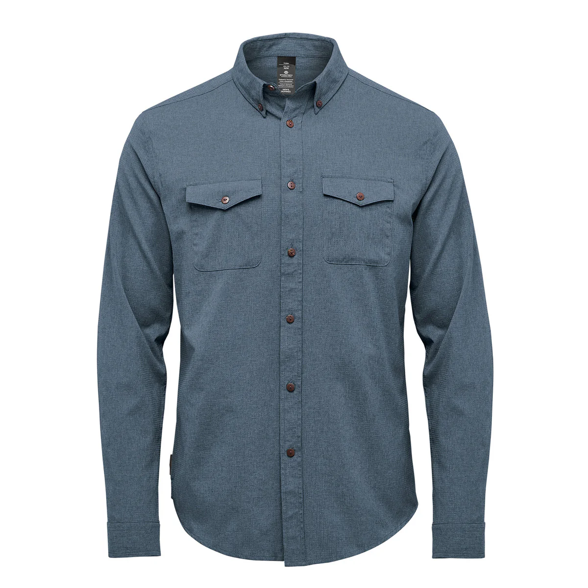 Men's Azores Quick Dry L/S Shirt - QRT-2 - Image 9