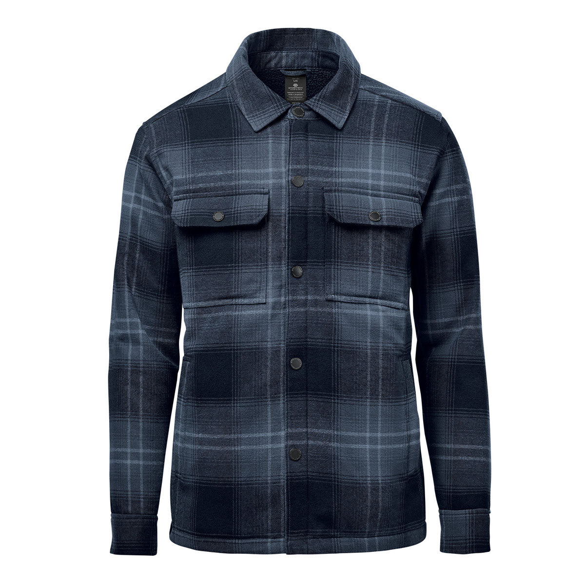 Men's Highland Sherpa Lined Plaid Jacket - CJK-1M - Image 2