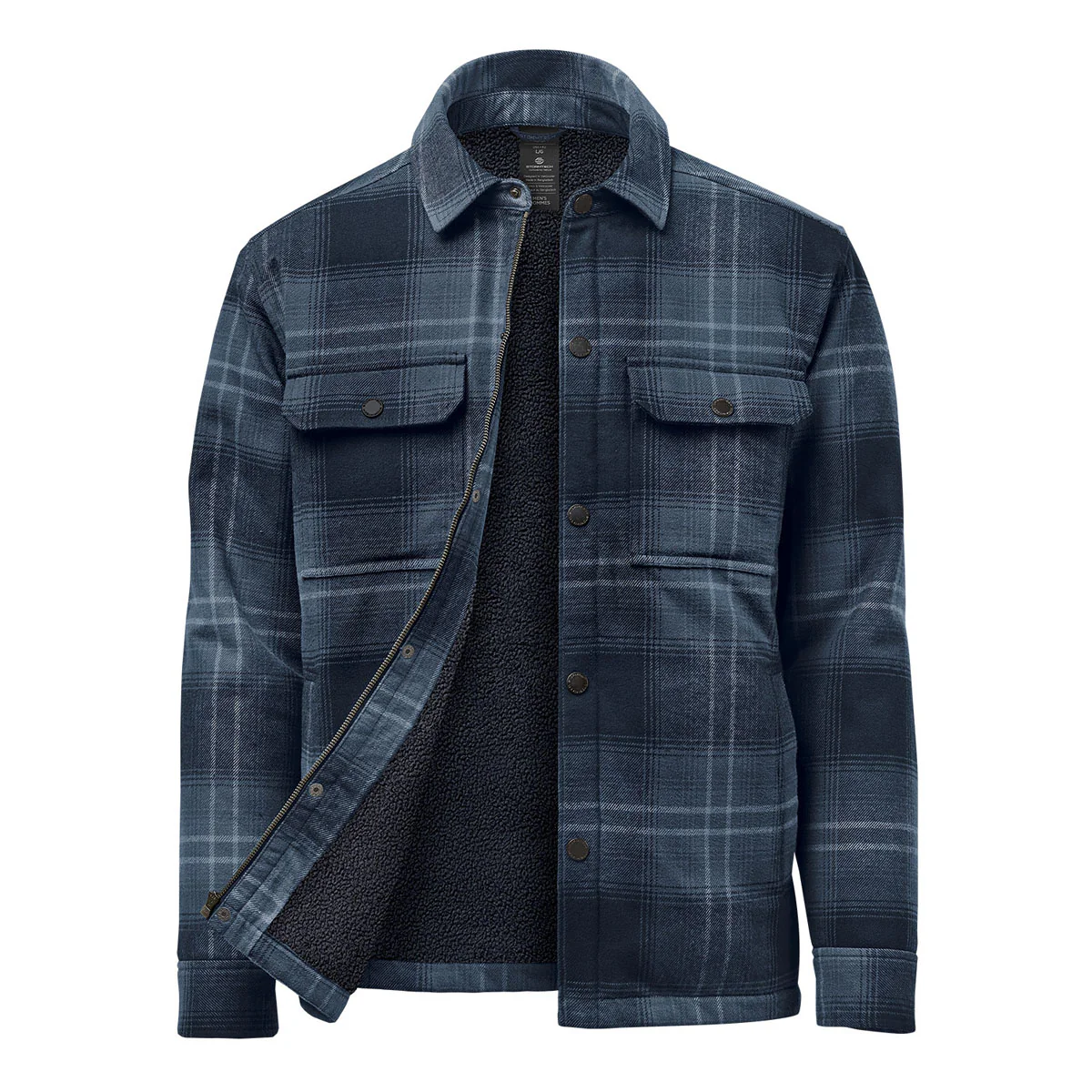 Men's Highland Sherpa Lined Plaid Jacket - CJK-1M - Image 3
