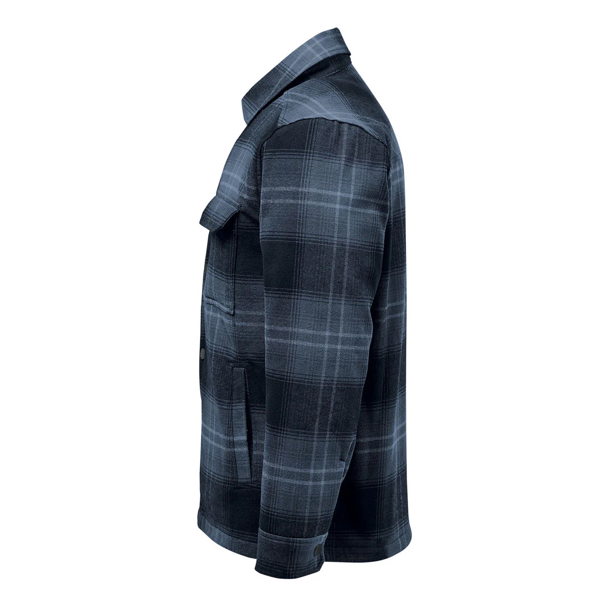 Men's Highland Sherpa Lined Plaid Jacket - CJK-1M - Image 5