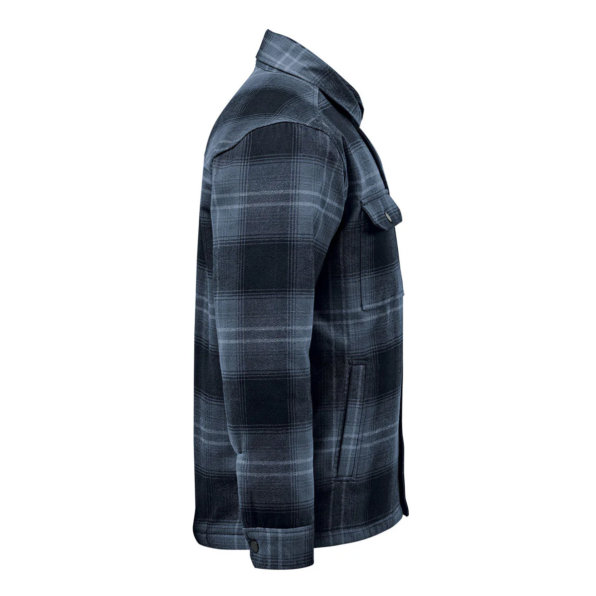 Men's Highland Sherpa Lined Plaid Jacket - CJK-1M - Image 6