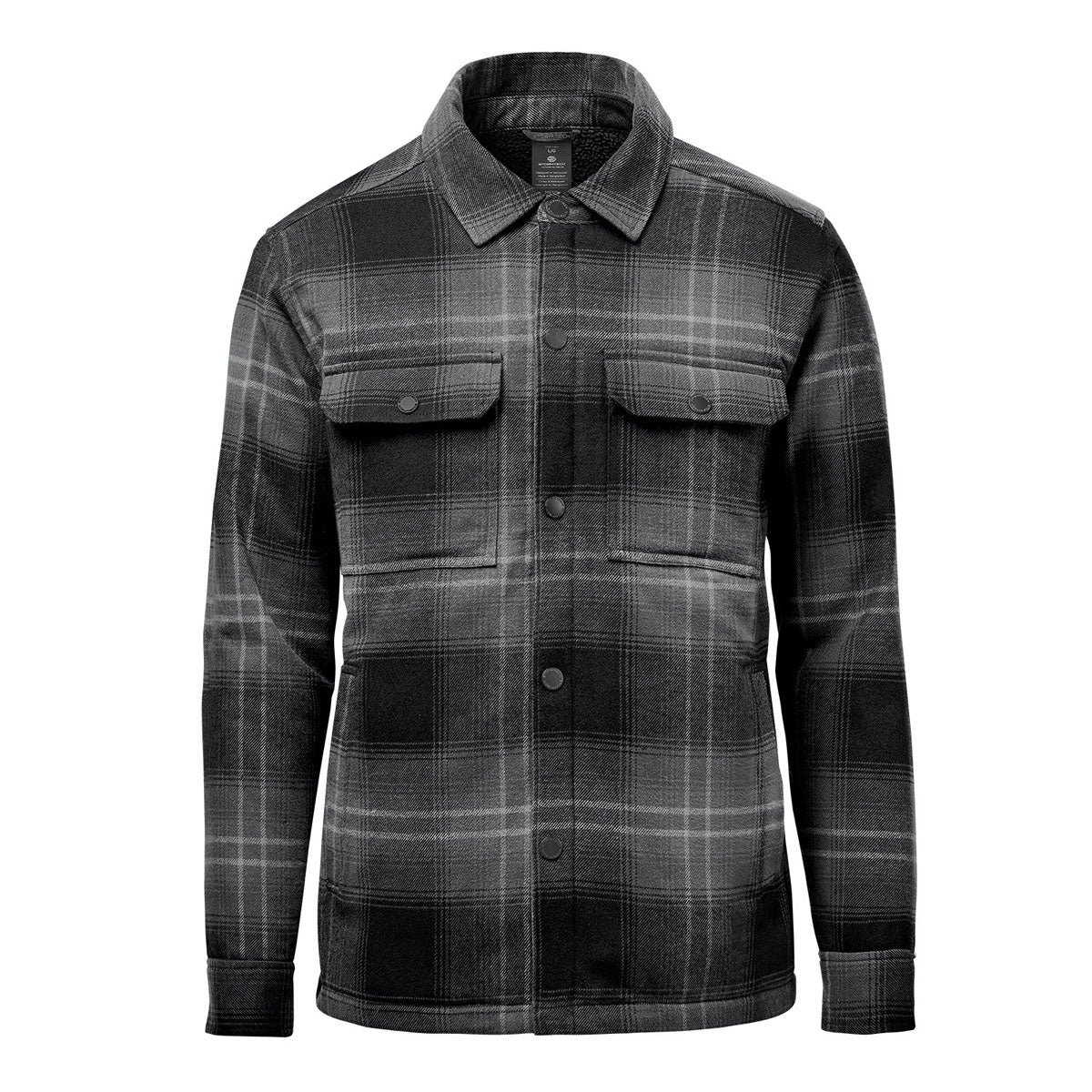 Men's Highland Sherpa Lined Plaid Jacket - CJK-1M - Image 7