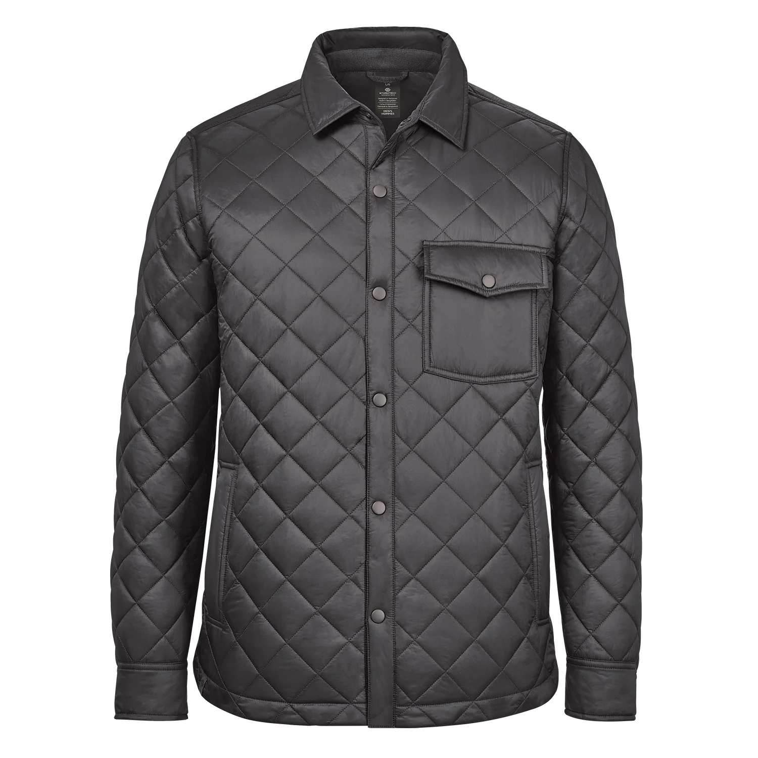 Men's Tundra Quilted Shacket - TRX-6M - Image 7