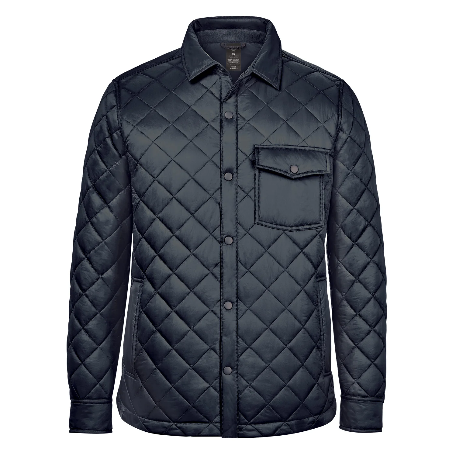 Men's Tundra Quilted Shacket - TRX-6M - Image 8