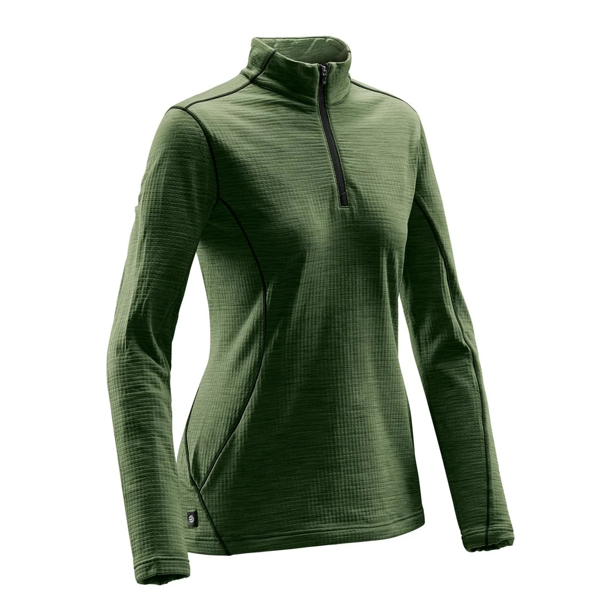 Women's Base Thermal 1/4 Zip Pullover - HTZ-1W - Image 5
