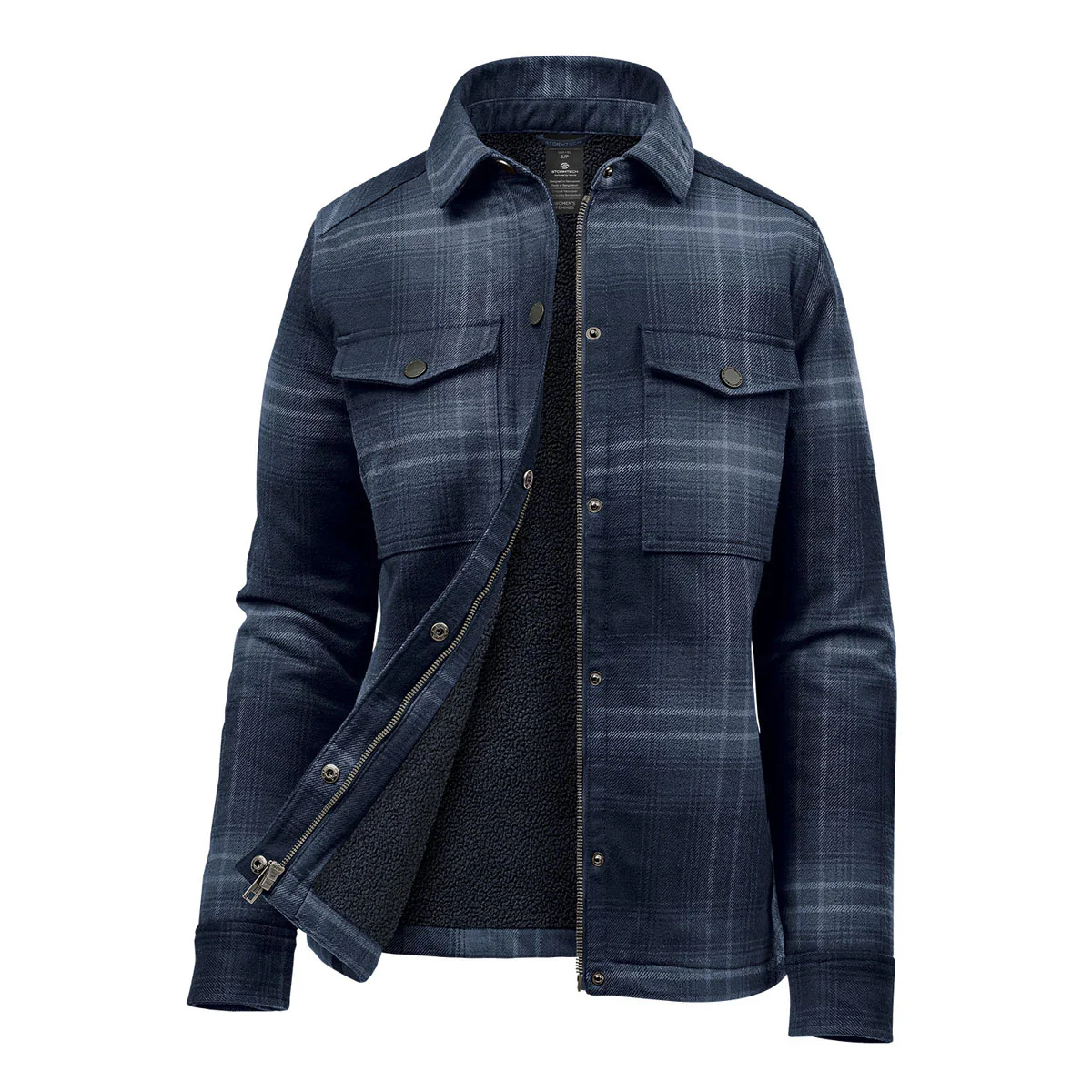 Women's Highland Sherpa Lined Plaid Jacket - CJK-1W - Image 3