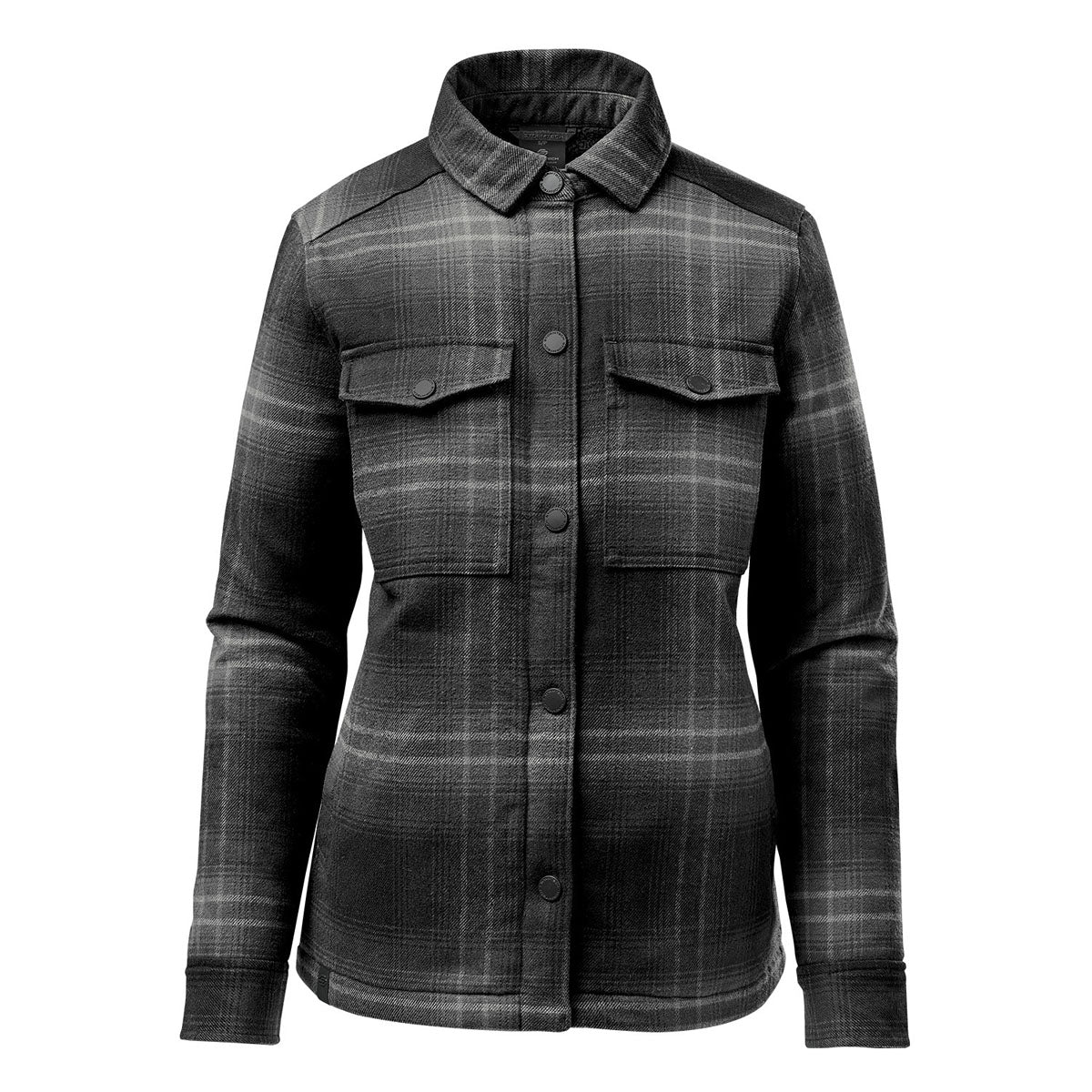 Women's Highland Sherpa Lined Plaid Jacket - CJK-1W - Image 7