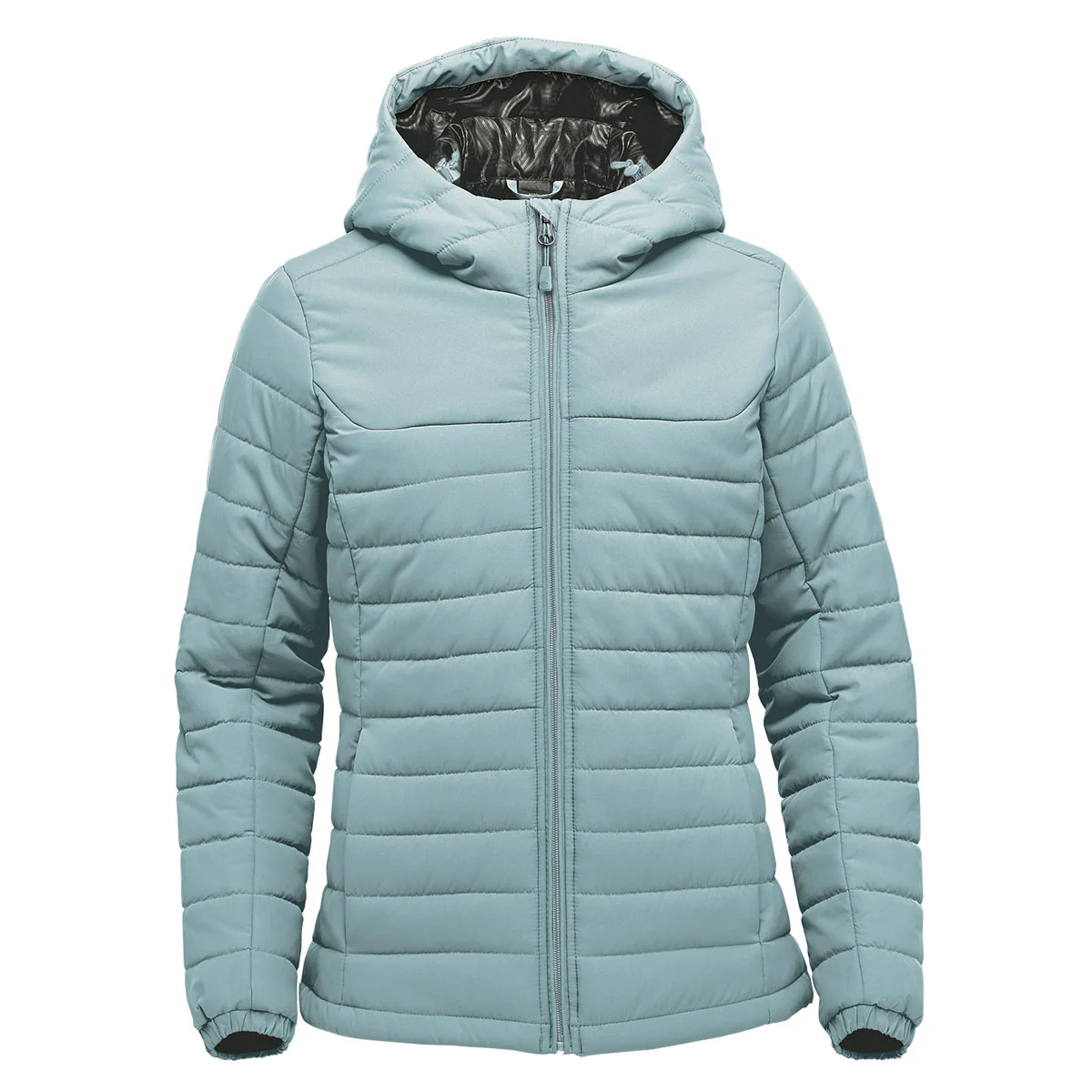 Women's Nautilus Quilted Hoody - QXH-1W - Image 9